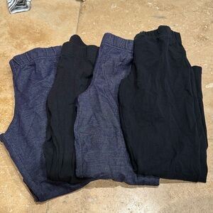 Girls carters leggings (7). 4 pair